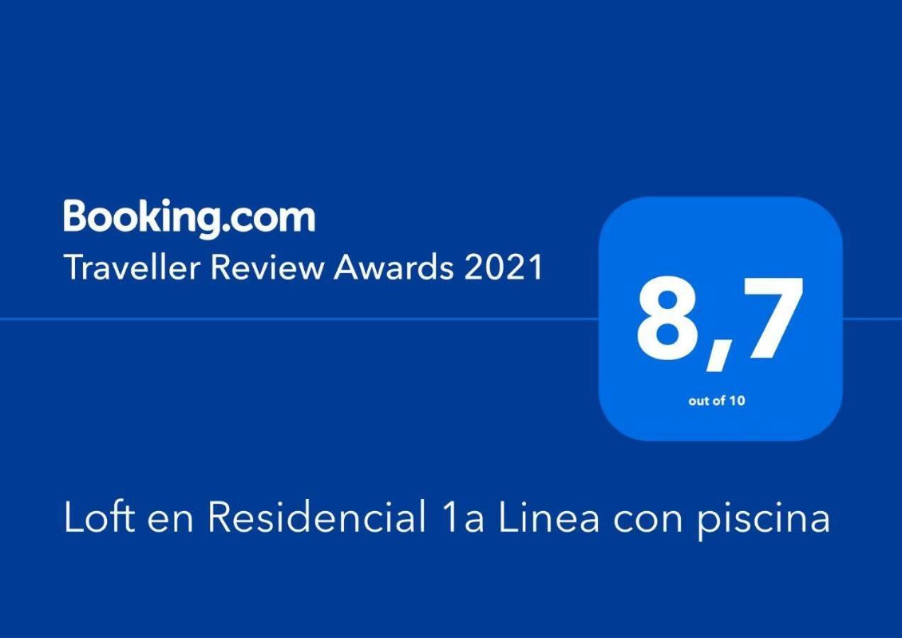 알가로보-코스타 Loft En Residencial 1ª Linea Con Piscina 아파트 외부 사진